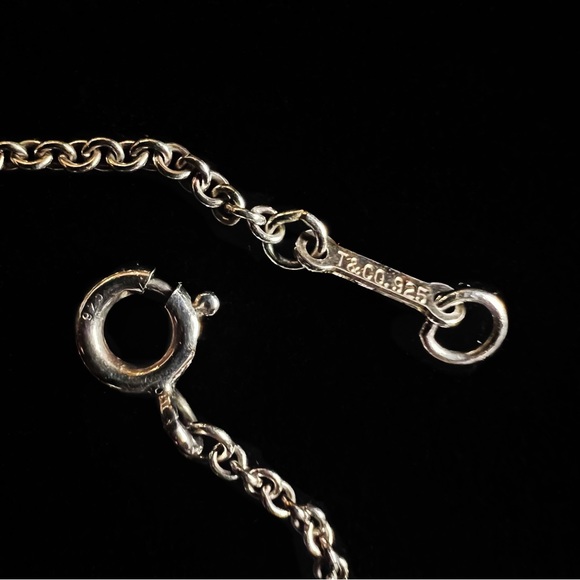 Tiffany & Co. Elsa Peretti Sterling Silver Teardrop Necklace - Picture 4 of 6